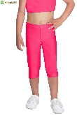 LEGGINS DANZA LYCRA TRE QUARTI FUCSIA BABY